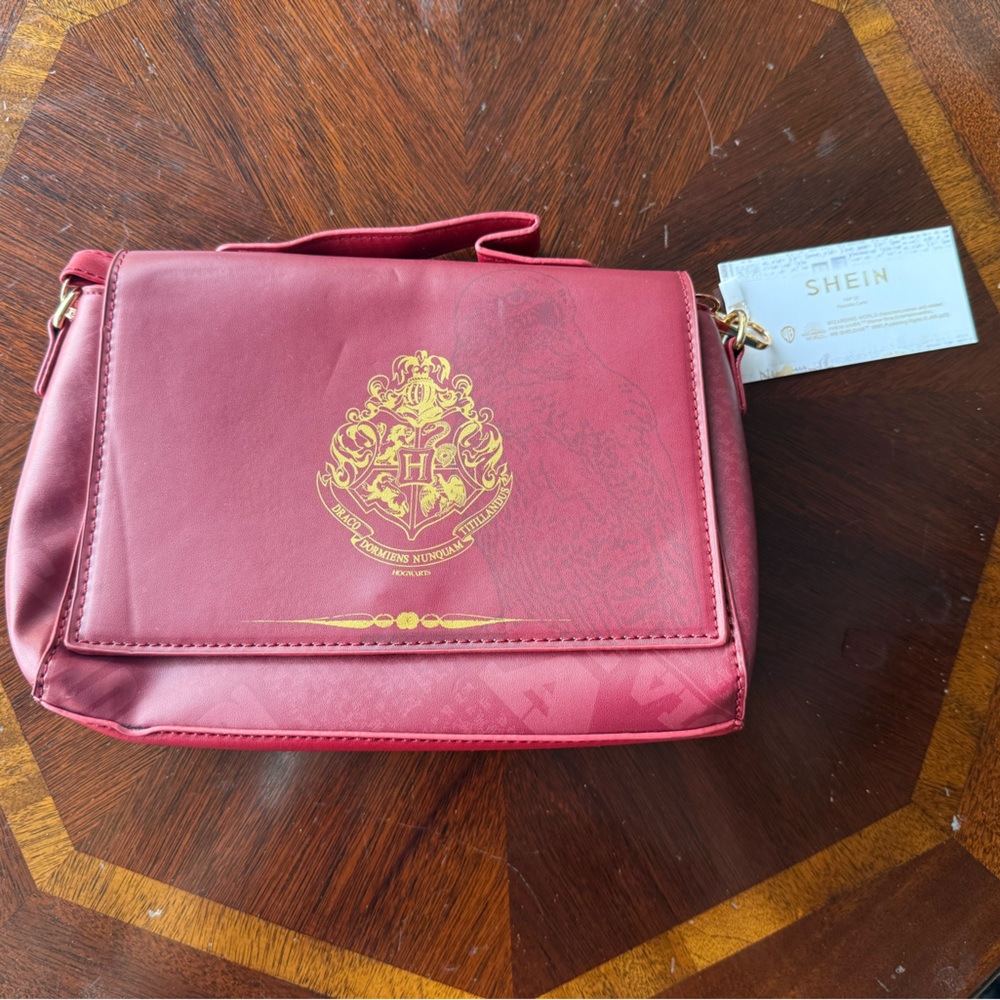 SHEIN Harry Potter Hogwarts Crossbody Purse